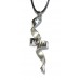 pendente croce acciaio inox